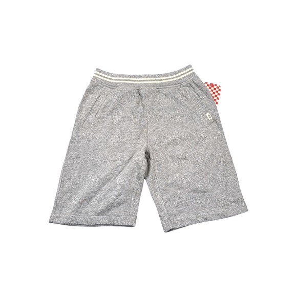 Vans Other - Vans Boy Grey Heather Sweat Shorts Striped Waistband Size Small